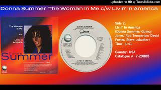 Donna Summer -  Livin&#39; In America