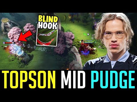 Topson New PUDGE God? - 25 MINUTES GG! DOTA 2