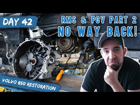Volvo 850 Restoration - Rear Main Seal & PCV Repair PART 2