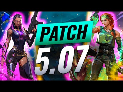 NEW UPDATE: REYNA BUFFS + YORU/KAYO/SKYE FLASH CHANGES + MAP CHANGES & More! - Valorant Patch 5.07