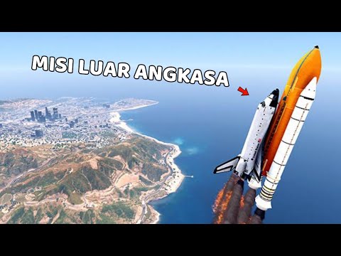 MISI EPIC KE LUAR ANGKASA DI GTA 5 - GTA 5 MOD