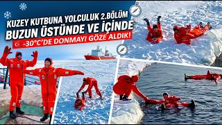 500 Euro verip, buzu kırarak ilerleyen geminin okyanusa saplandığı yerde yüzdük 