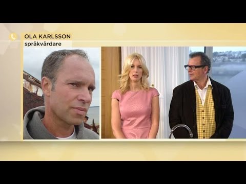 Därför har vi börjat säga "sorry" istället för "förlåt" - Nyhetsmorgon (TV4)
