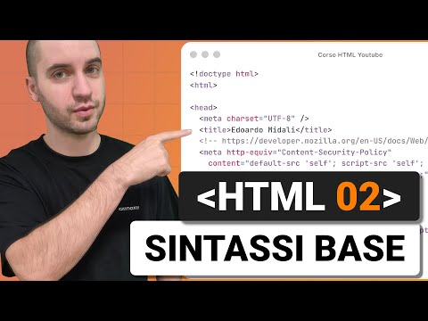 Basic Syntax - HTML Course Lesson 02