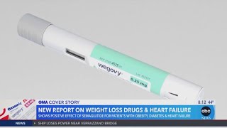 Good Morning America | New Report on the Effect of Weight Loss Drugs on Heart Disease
