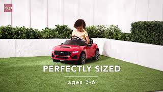 Best Choice Products Kids 12V Electric Ride On Car Officially Licensed Ford Mustang w Pa