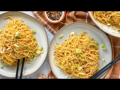 Ginger Sesame Noodles Recipe