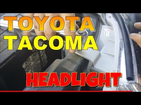 Toyota Tacoma Headlight Replacement Instructions 2005-2011