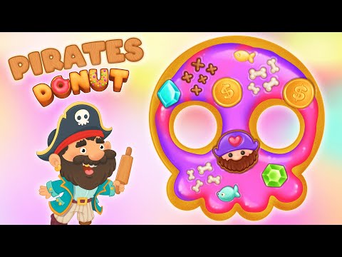 Donut Maker - Learn How To Make Pirates Donuts For Kids ep.3 - YouTube