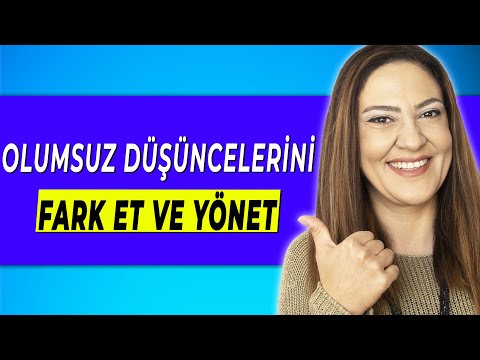 HOW TO BECOME AWARE OF NEGATIVE THOUGHTS AND MANAGE THEM?