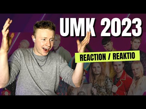 REACTING TO UMK 2023 (Finland Eurovision)