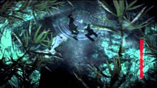 Resident Evil 6 - Leon Campaign, Underwater Zombie Sequence, Zombie Shark QTE, HD Gameplay PS3