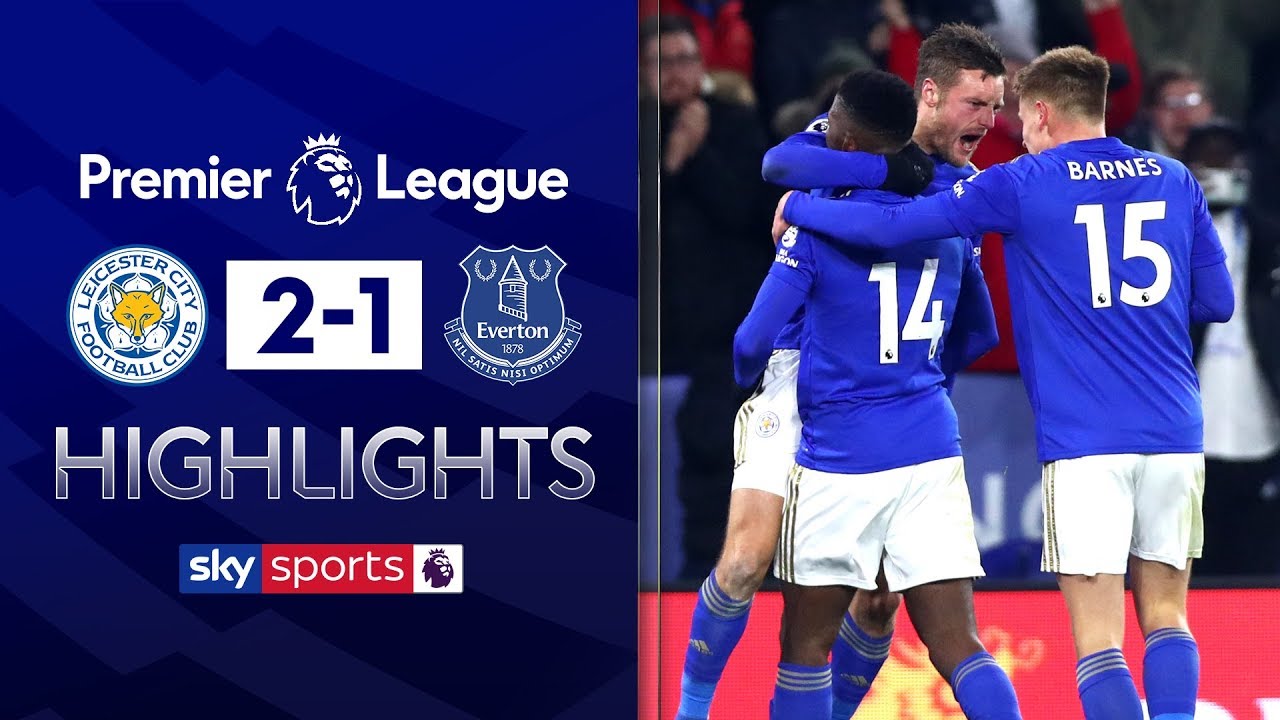 Iheanacho scores last-minute winner! | Leicester 2-1 Everton | Premier League Highlights - YouTube