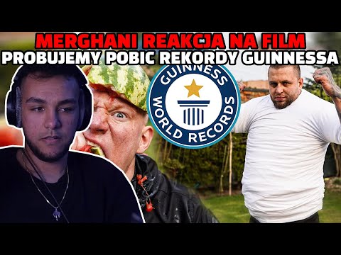Merghani reakcja na film Bungee - PRÓBUJEMY POBIĆ REKORDY GUINNESSA