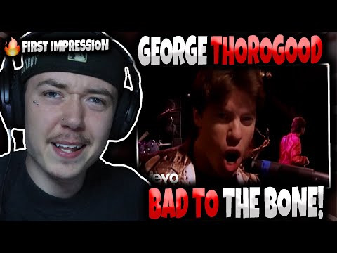 HIP HOP FAN'S FIRST TIME HEARING 'George Thorogood - Bad To The Bone | GENUINE REACTION