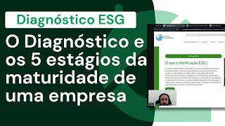 O Diagnóstico e os 5 estágios da maturidade de uma empresa - Diagnóstico ESG