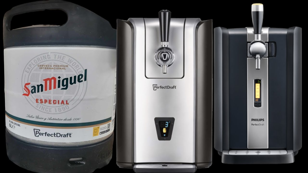 Philips Perfectdraft Pro Black San Miguel 5.4% ABV Import Version Youtube Premier