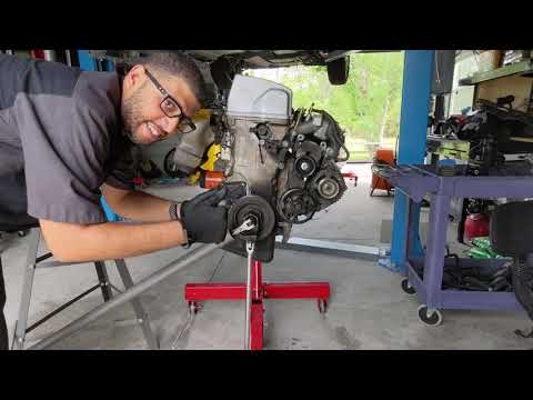 Honda K Series Crankshaft Pulley Removal