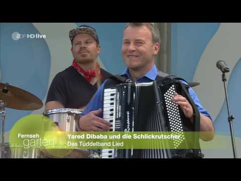 Yared Dibaba und die Schlickrutscher - Das Tüddelband Lied - ZDF Fernsehgarten 25.06.2017