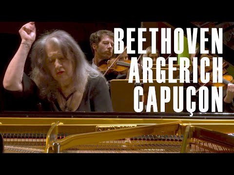 MARTHA ARGERICH plays BEETHOVEN PIANO CONCERTO n°1