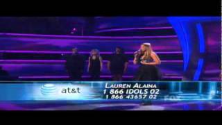 Lauren Alaina - The Climb - American Idol Top 8 - 04/13/11