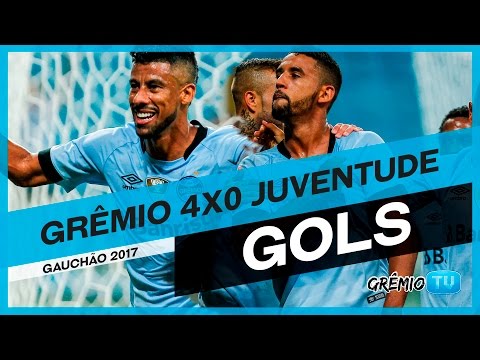 [GOLS] Grêmio 4x0 Juventude (Campeonato Gaúcho 2017) l GrêmioTV