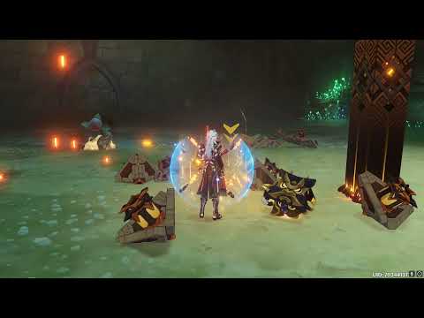 This is how 300% CRIT damage C0 Arataki Itto looks like Genshin Impact,