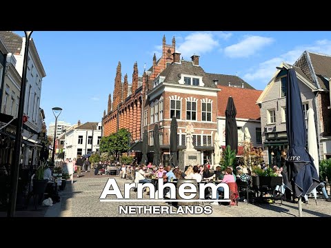 ARNHEM, NETHERLANDS | 4K Virtual Walking Tour Through the Green City