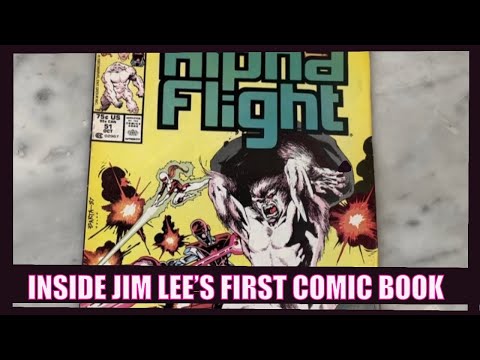 JIM LEE’S FIRST MARVEL COMIC-ALPHA FLIGHT 51