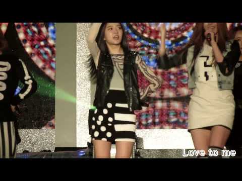 [직캠]130420 울산 슈퍼콘서트 달샤벳 아영 - Mr.BangBang by 러브투미