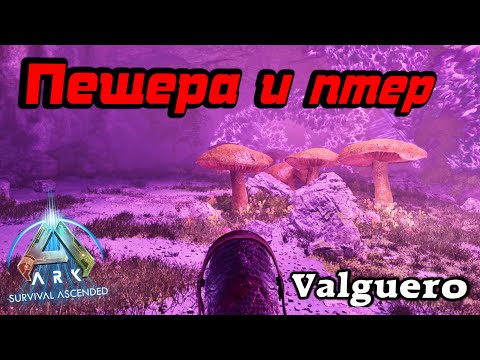 Пещера и первый летун / Карта Valguero/Ark Survival Ascended /Valguero #2