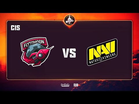 FlyToMoon vs Natus Vincere, MDL Disneyland® Paris Major CIS QL, bo3, game 1 [Adekvat & Inmate]