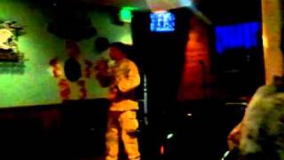 Doc singing at salty crab &quot;brown eyed girl&quot;