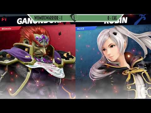 VT Smash Ultimate Weekly #1 - WiimoteWarrior (Ganondorf) vs Alice (Pac Man, Robin) - WR2