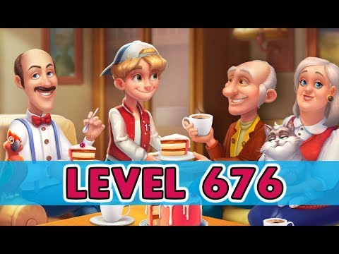 Homescapes - Level 676 (No Boosters)