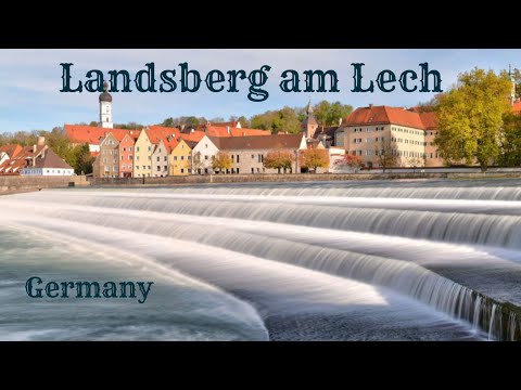 Landsberg am Lech, Germany [4K] : A Bavarian Fairytale Town