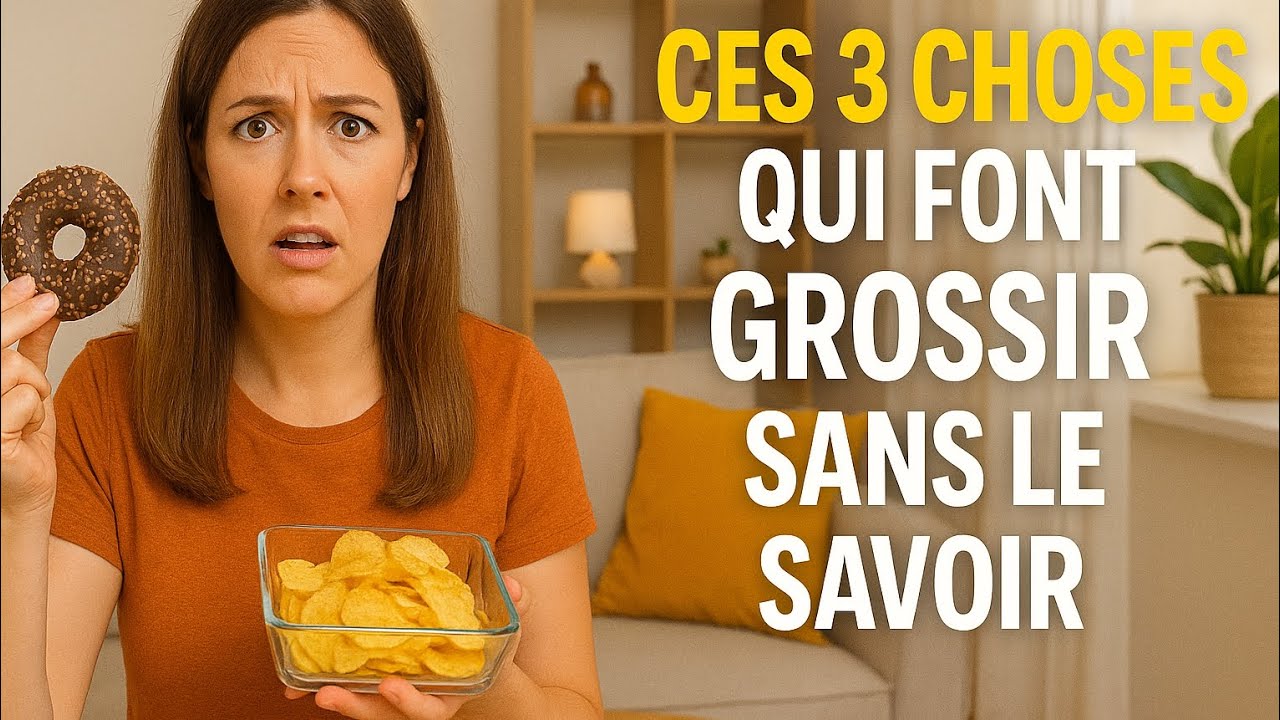 3 CHOSES QUI TE FONT GROSSIR SANS LE SAVOIR