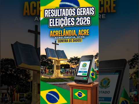 resultado das eleições - Acrelândia Ac #acrelandia #brasil #lula #flaviobolsonaro
