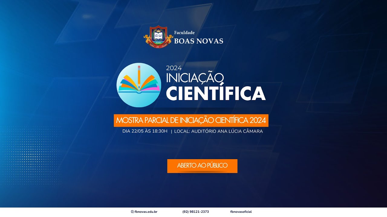 Mostra Parcial de Iniciação Científica 2024