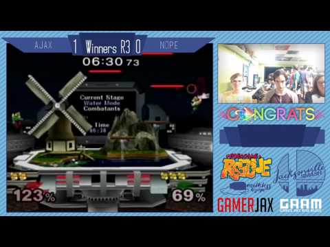 Jax Smash Weekly 1/19 - nope(Fox) Vs Ajax(Fox) - Melee Winners R3
