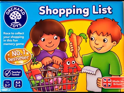 Shopping List (Orchard Toys)