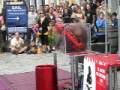 Cortortionist Yogi Laser Fits Himself Into A Box At South St Seaport Sept 6 2009