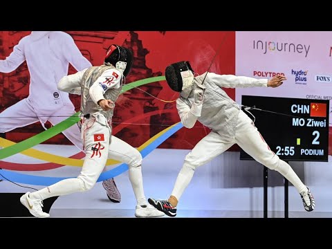 Bali Asian Fencing Championships 2025 SMF - GOLD - Ryan Choi HKG vs Mo Ziwei CHN