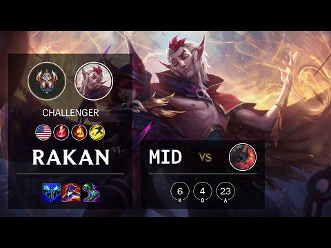 Rakan Mid vs Aatrox - NA Challenger Patch 11.6