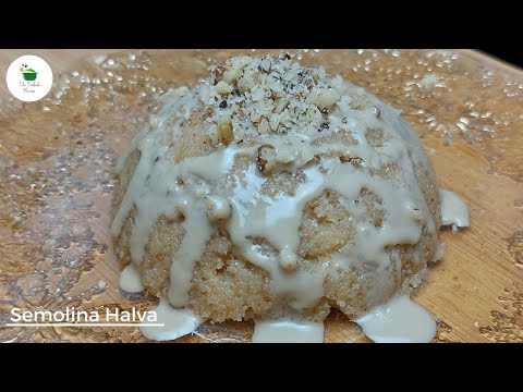 THE BEST - Turkish Semolina Halva Recipe / Semolina Dessert Recipes / Semolina Recipes
