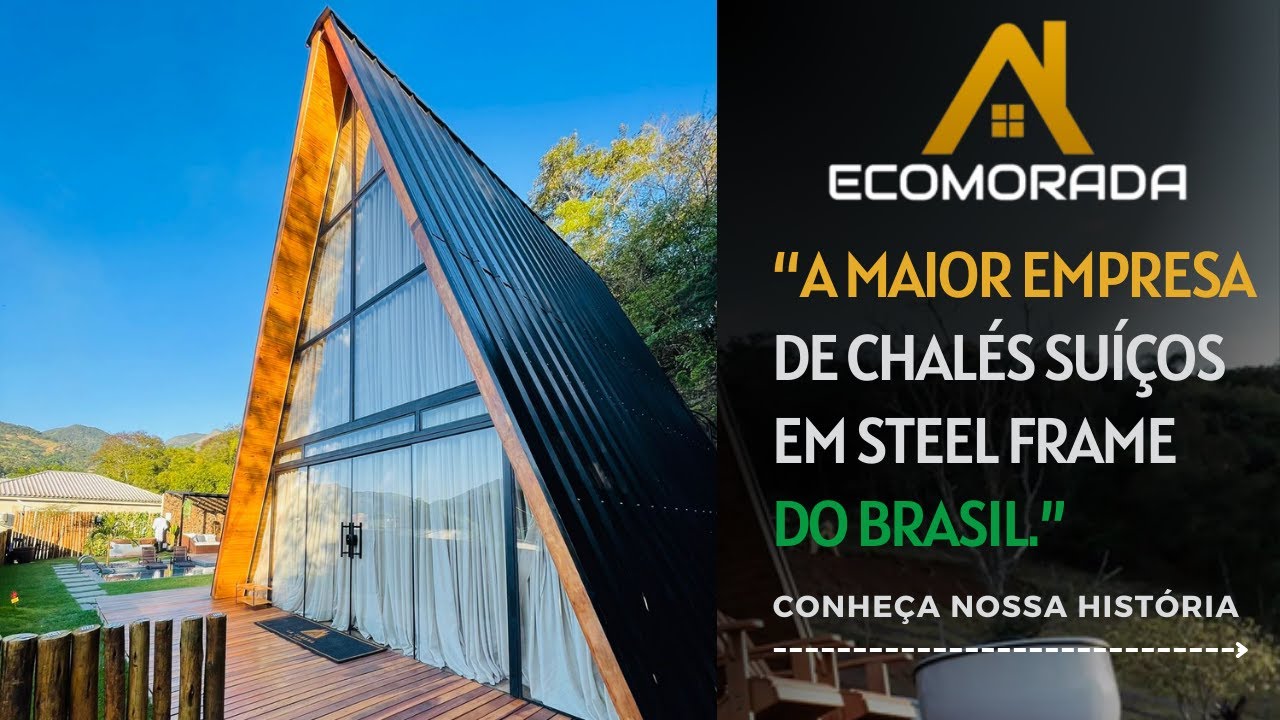 O início de um SONHO em família: Entenda por quê a EcoMorada é a melhor solução em Chalés A-Frame 🇧🇷