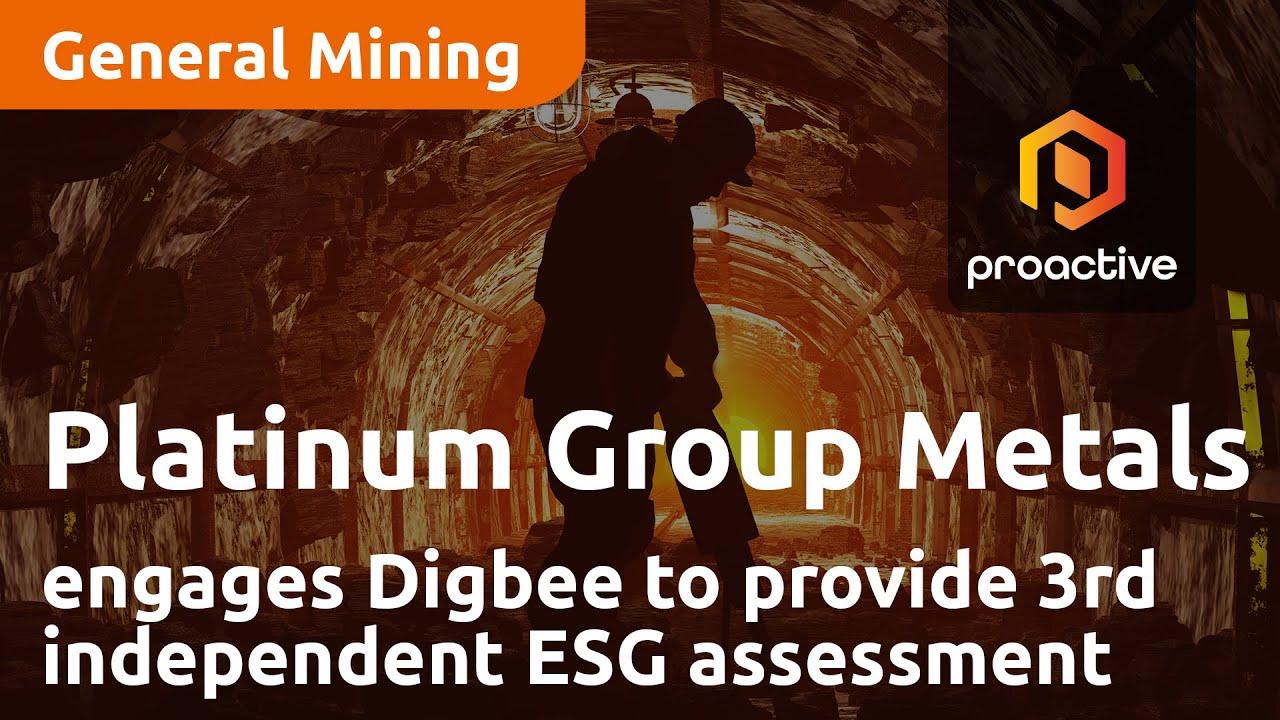 Platinum Group Metals engages Digbee to provide 3rd independent ESG assessment