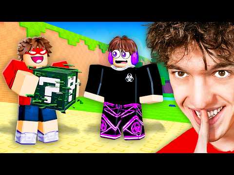 Trolling YouTuber With MODDED Kick A Lucky Block...