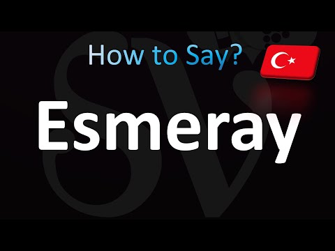 How to Pronounce Esmeray (Turkish)