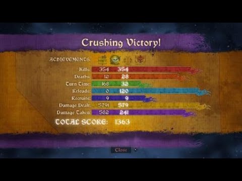 The Banner Saga 2 | Survival Mode Final Battle Hard Difficulty (Krumr's Mentor Trophy)